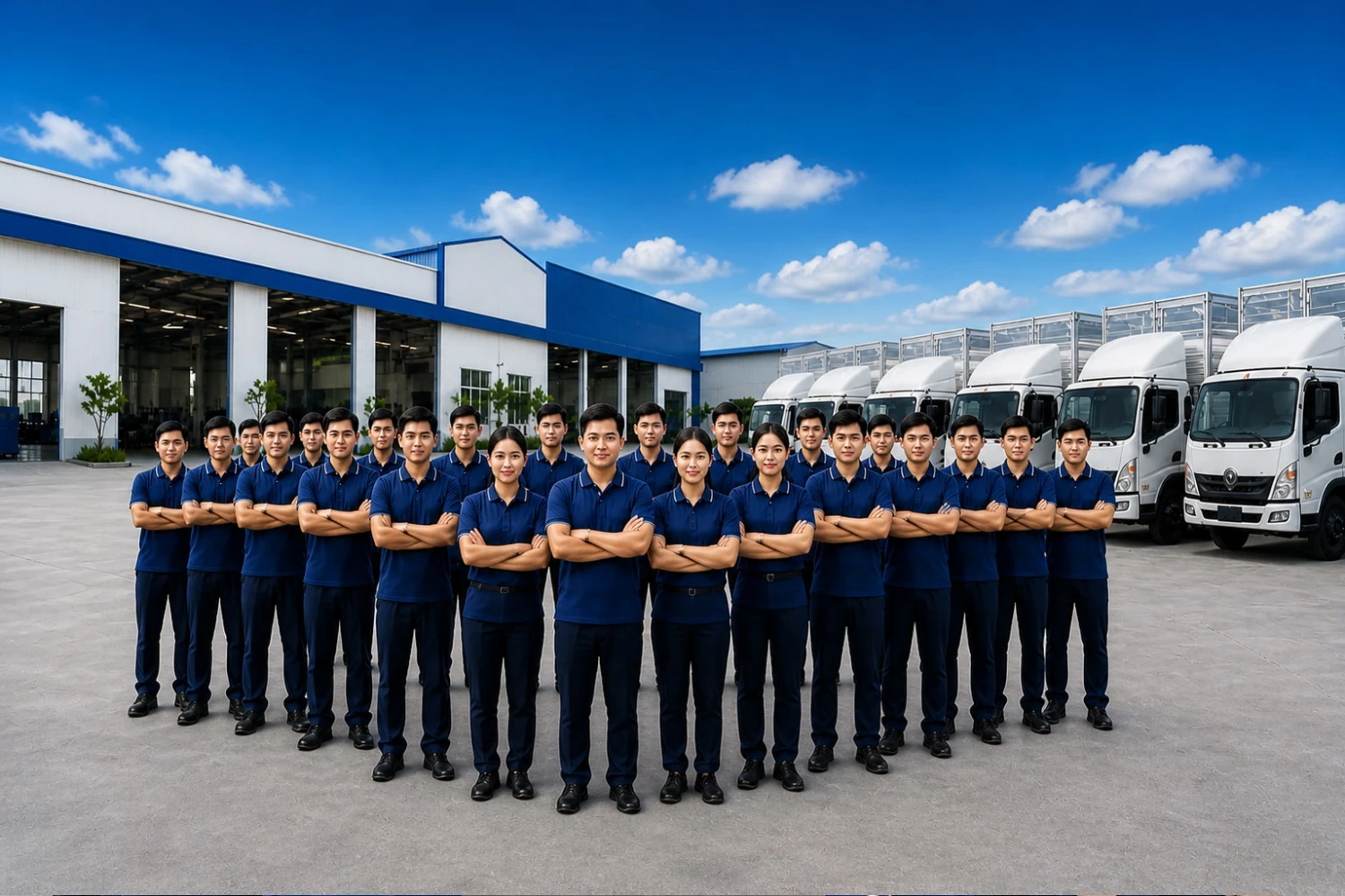 Chủ động sản xuất và gia công thùng xe