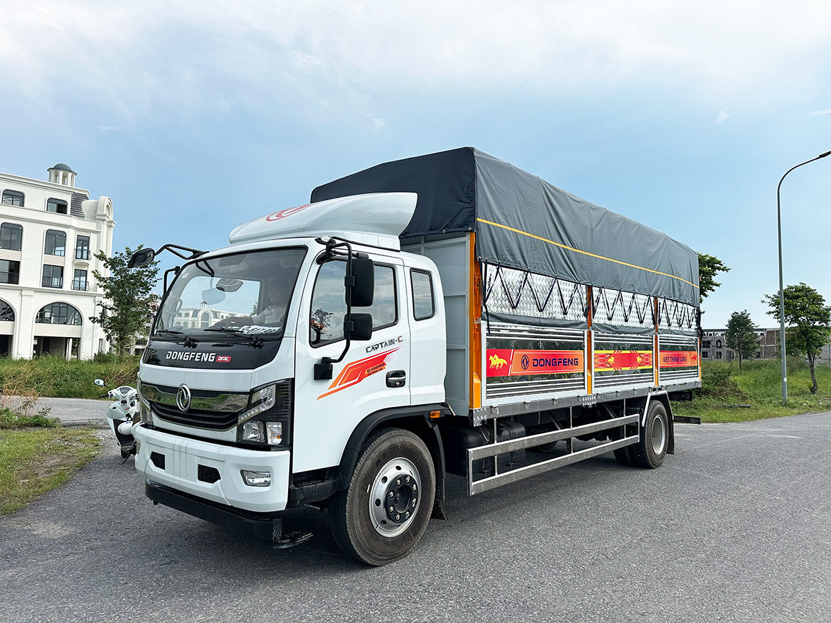 Xe tải trung Dongfeng 8 - 9 tấn: Lựa chọn tối ưu cho doanh nghiệp